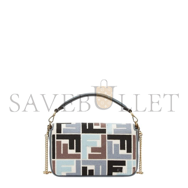 FENDI FF MINI BAGUETTE BAG 8BS017ARC2F1OPK (19.5*11*5cm)
